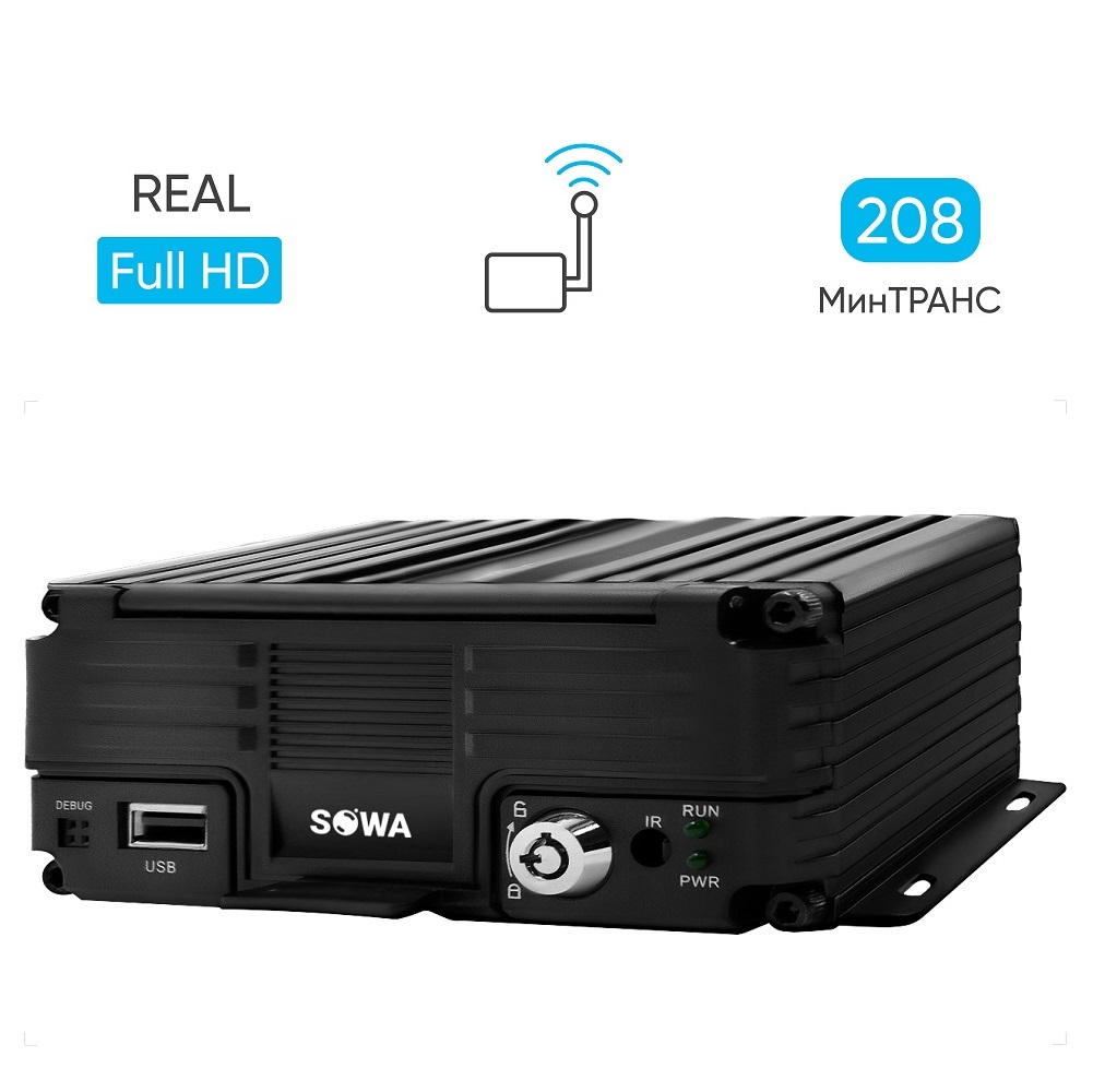 Видеорегистратор Sowa MVR 308G2L Видеорегистратор Sowa MVR 308G2L