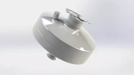 Модуль пожаротушения тонкораспылённой водой НЗПО ТРВ-15М Ураган-2