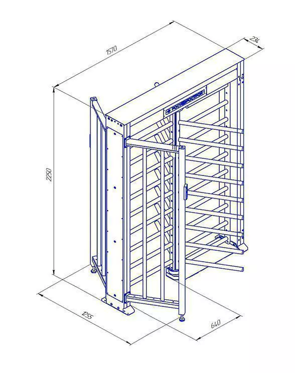 Турникет РОСТЕВРОСТРОЙ "Ростов-Дон ПР1Л/3М2"