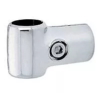 Соединитель (перпендик.2-х труб) усил.хром Ф25 РОСТЕВРОСТРОЙ